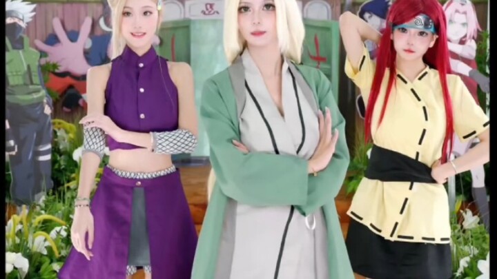 Konoha training class PK session trio dance