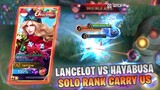 TOP GLOBAL LANCELOT SOLO RANK CARRY THE GAME - MOBILE LEGENDS