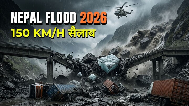 Nepal-Tibet Flood 2026: 150 km/h का वो सैलाब जिसने 7 मिनट में पूरा बॉर्डर मिटा दिया