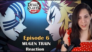 RENGOKU Vs AKAZA! - Mugen Train Episode 6 Reaction