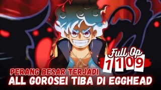 FULL SPOILER OP 1109 !! KU KIRA BY1 TERNYATA BAWA KAWAN !!! LUFFY SOLO VS 5 GOROSEI