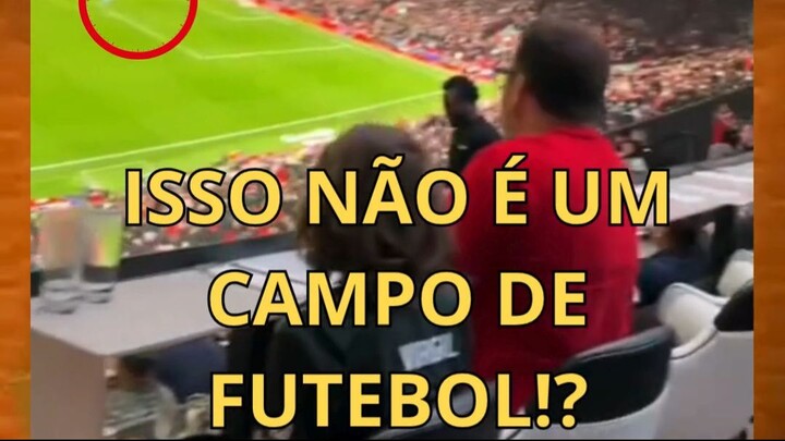 É um campo de FUTEBOL?