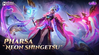 New Skin | Pharsa "Neon Shingetsu" | Mobile Legends: Bang Bang