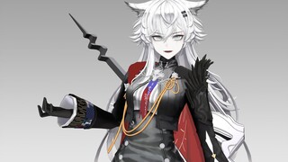 [Self-modeled/Arknights] Desolate Lapland 3D model display