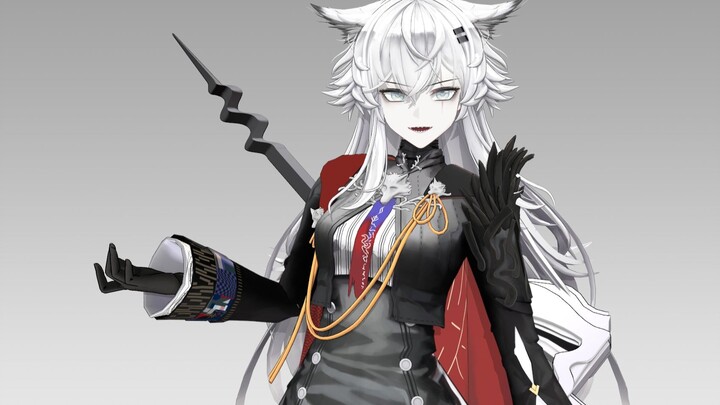 [Self-modeled/Arknights] Desolate Lapland 3D model display