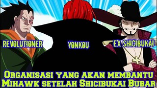 Inilah Organisasi Yang Akan Membantu Mihawk Setelah Shicibukai Bubar (Teori One Piece)