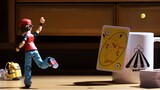 [Pokémon] Stop-motion animation丨The protagonist uses a Poké ball to practice throwing balls [Animist