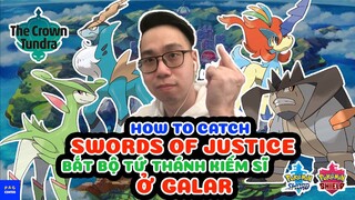 Cùng Wally đi bắt Bộ 4 Thánh Kiếm Sĩ trong Pokemon Sword and Shield | Swords of Justice | PAG Center