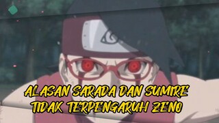 ALASAN SUMIRE DAN SARADA TIDAK TERPENGARUH ZENO EIDA | PEMBAHASAN MANGA BORUTO CHAPTER 25