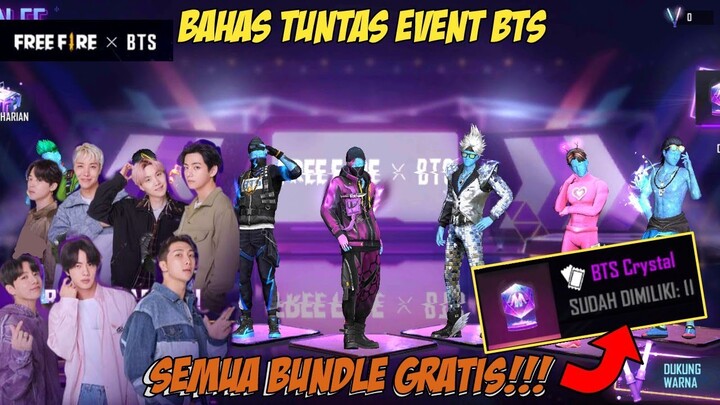 Bahas Tuntas Event BTS Free Fire dan Cara mendapatkan BTS Crystal