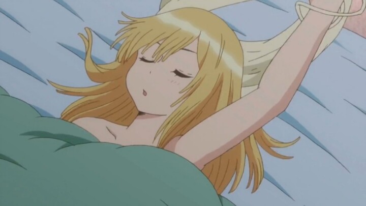 "Don't think you can sleep naked just because your name is Asuka~"