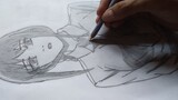 Anime Drawing - Makima [ Chainsaw man ]