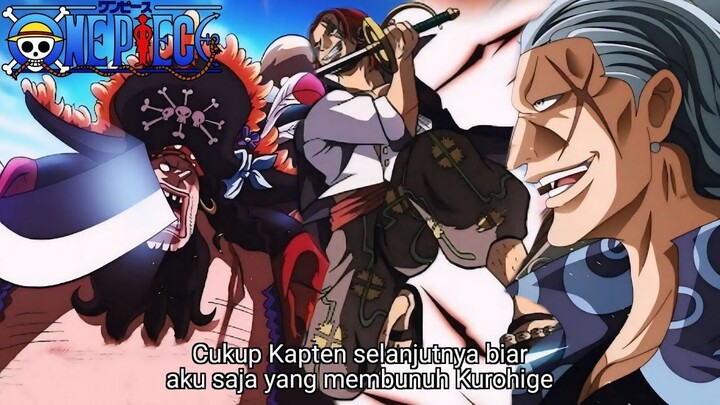 ONE PIECE TERBARU! GILA SHANKS HAMPIR BERHASIL MENEBAS KEPALA KUROHIGE! TEKNIK TERKUAT HAOSHOKU HAKI