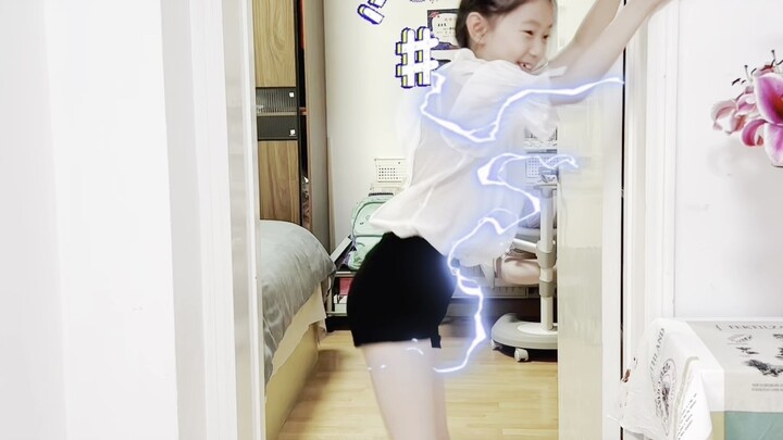 挑战门框一字马｜舞蹈生的倔强114