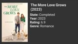 the more loves grows 2023 by eugene