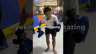 ICE SKATING TANPA SEPATU‼️ Kaki Sampai Beku?