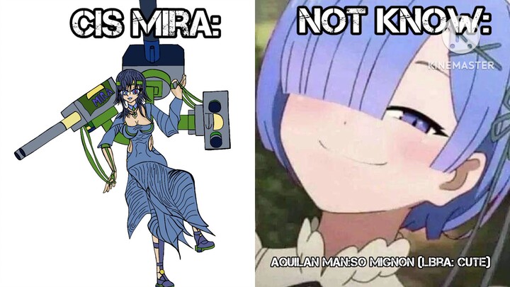 CIS Mira Be like: Not Know and Know her
