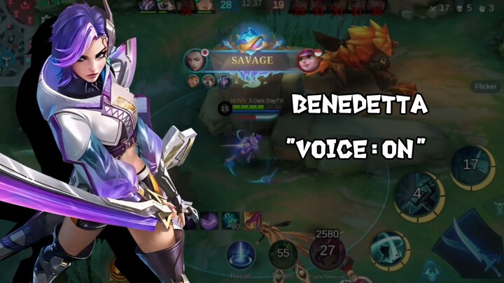Benedetta [Voice ON] ~Gameplay