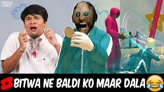 Bitwa Vs. Baldi - Granny Ne Khela Squid Game 😂 HORROR GAME GRANNY 2 : COMEDY #YtShorts #Shorts