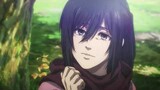 Mikasa crying in Eren's grave | Attack on Titan Final Season