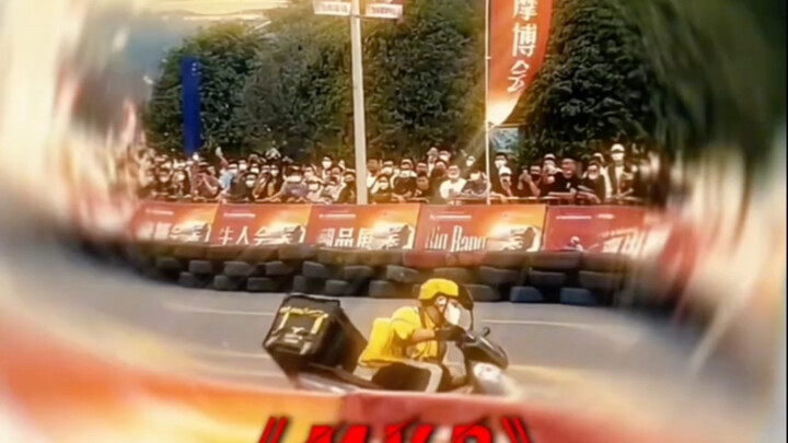 The Big Four Delivery Riders