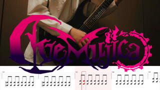 [พร้อมโน้ตเพลง Ave Mujica cover] Six-string Drop C# Mas?uerade Rhapsody Re?uest