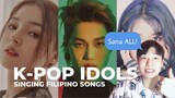 K-pop idols singing filipino/OPM songs | reaction | oppa joon