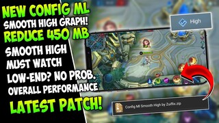 New Config Smooth High Graphics | No Lag High and Ultra | ML Anti Lag 60 FPS | MLBB