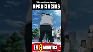 APARI3NCIAS en 8 Minutos #shorts