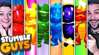 LE MEILLEUR SKIN SPECIAL DE STUMBLE GUYS ? SKIN ALEATOIRE SUR STUMBLE GUYS