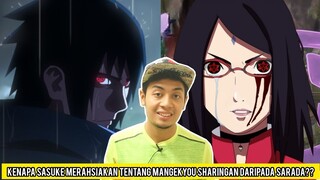 Inilah Sebab Kenapa Sasuke Merahsiakan Tentang Mangekyou Sharingan Dari Sarada
