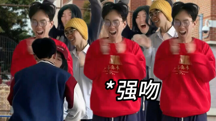 遇到起哄式表白，还被当众拥抱