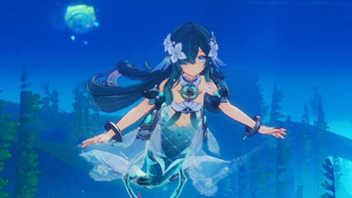 my fist video on bilibili! (I am outside china) !genshin!