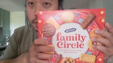 ASMR EATING SOUNDS - FAMILY CIRCLE COOKIES