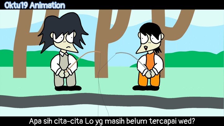 PENGEN JADI PEMAIN BOLA TAPI MALAS LATIHAN DAN LEBIH SUKA MANCING.