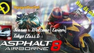 XE MÁY VÀ HƯỚNG DẪN CÁCH LÁI XE MÁY | Asphalt 8: Airborne [Season 1: Welcome] (Career)