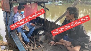 Đến thăm chú 6 Cọp Bị Mù làm giấy tờ đưa chú đi trung tâm chăm sóc người già