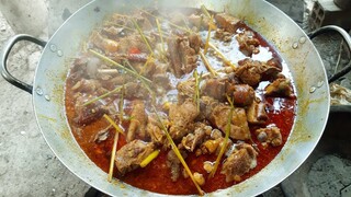 Gà xào lăn ( giả cầy) || việt miền tây