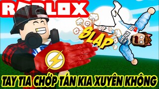 Roblox | VAMY TÀNG HÌNH DÙNG BÀN TAY TIA CHỚP TÁN KIA XUYÊN KHÔNG VỀ THỜI TIỀN SỬ | Slap Battles👏