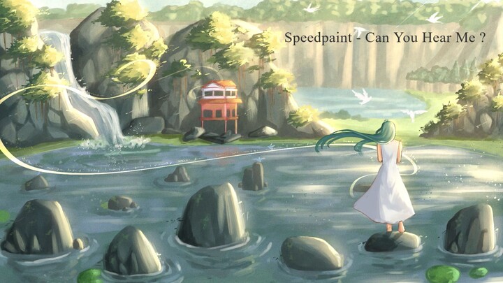 [Speedpaint] - Can You Hear Me ?