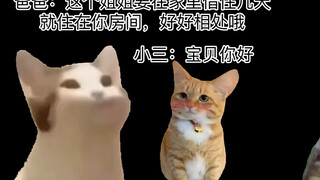 「猫meme」爸爸带小三回家和我睡一个屋