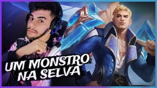 TUTORIAL DE FREDRINN [GAMEPLAY EXPLICATIVA] UM MONSTRO NA SELVA! | MLBB