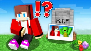 The end of Maizen JJ and Mikey... in Minecraft challenge