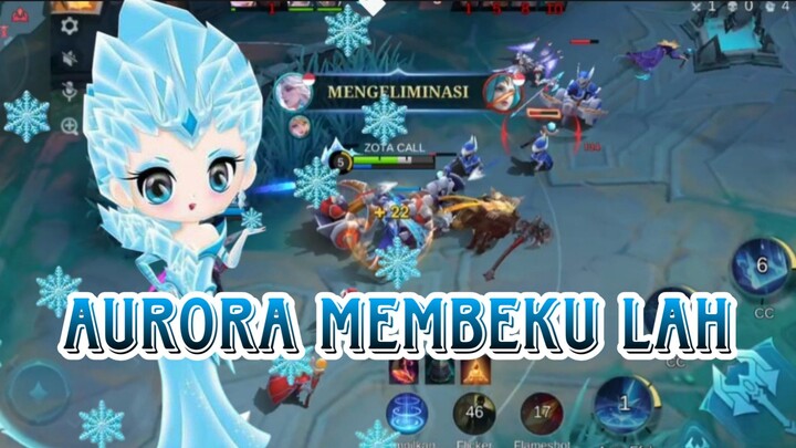 AURORA MEMBEKU LAH