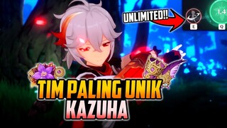 Penjelasan Lengkap Tim Kazuha Thundering Fury !! - Build, Rotasi, Karakter, Gameplay, Damage