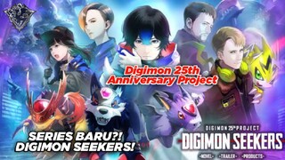 Bukan Anime Tapi Novel?! Digimon 25th Anniversary Project! Series Baru?! Digimon Seekers!