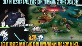 DEBUT ROSTER BARU EVOS ICON MERATAKAN RRQ SENA! EVOS ICON VS RRQ SENA MDL REGULER SEASON 9