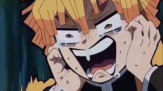 Bukan karena Zenitsu terlalu penakut, melainkan karena anggota lainnya memiliki mental yang terlalu 