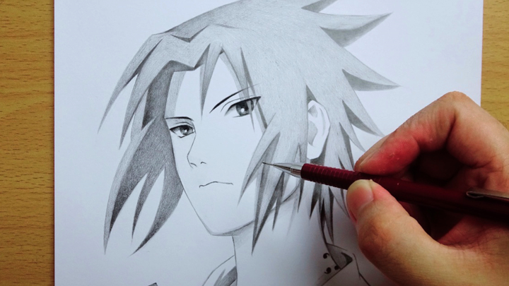 90 minutes to draw [Naruto] - Uchiha Sasuke