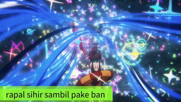 #KompetisiKreasiUnggahan5, serangan pamungkas Megumin di laut